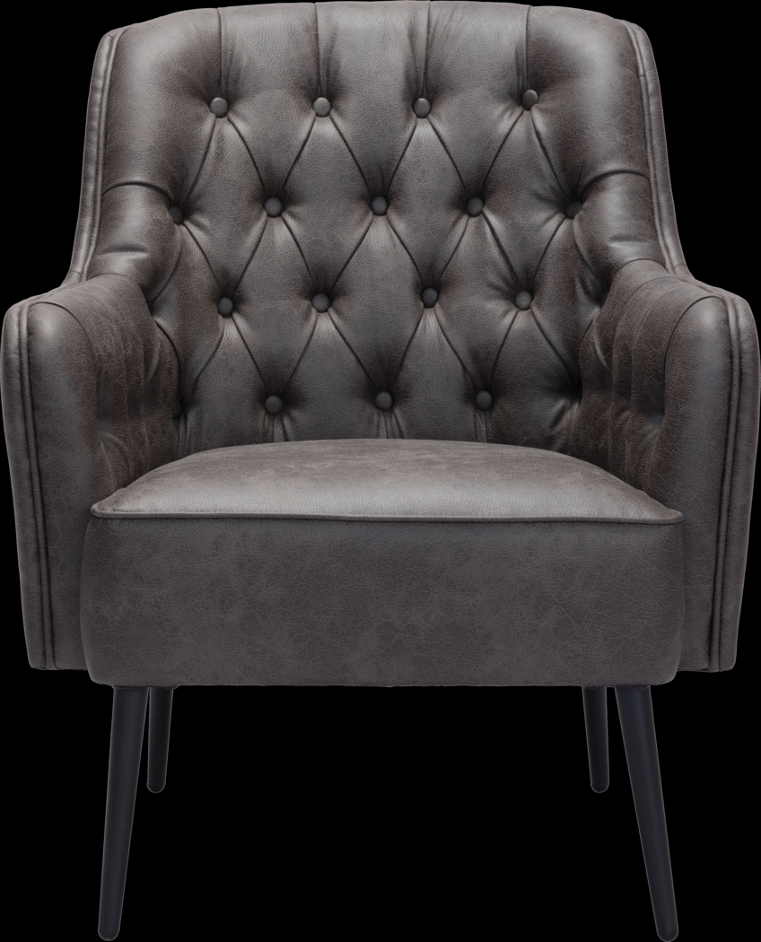 Dyea Black Accent Chair - Thumbnail - Image 5