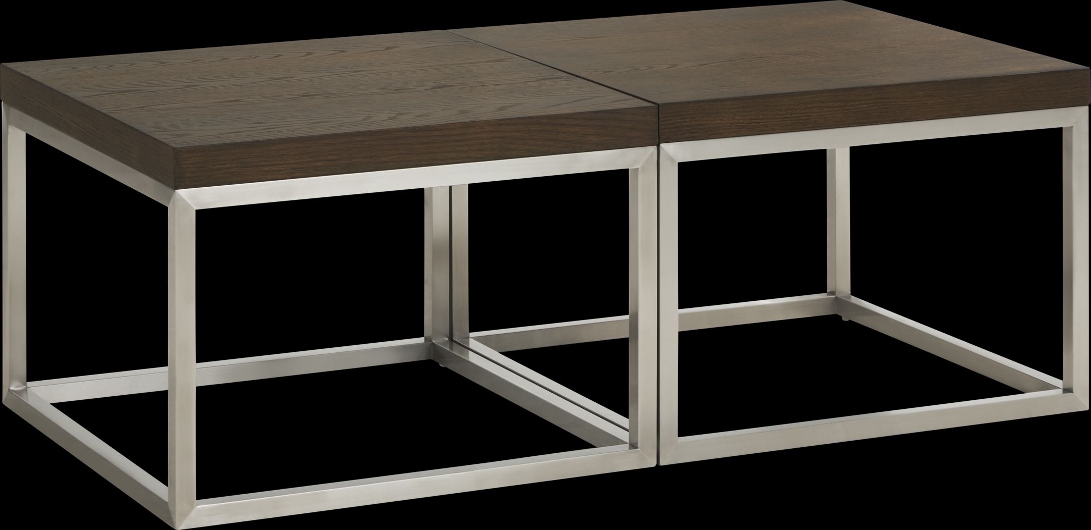 Dyer Caramel 2 Pc Bunching Table Set - Thumbnail - Image 1