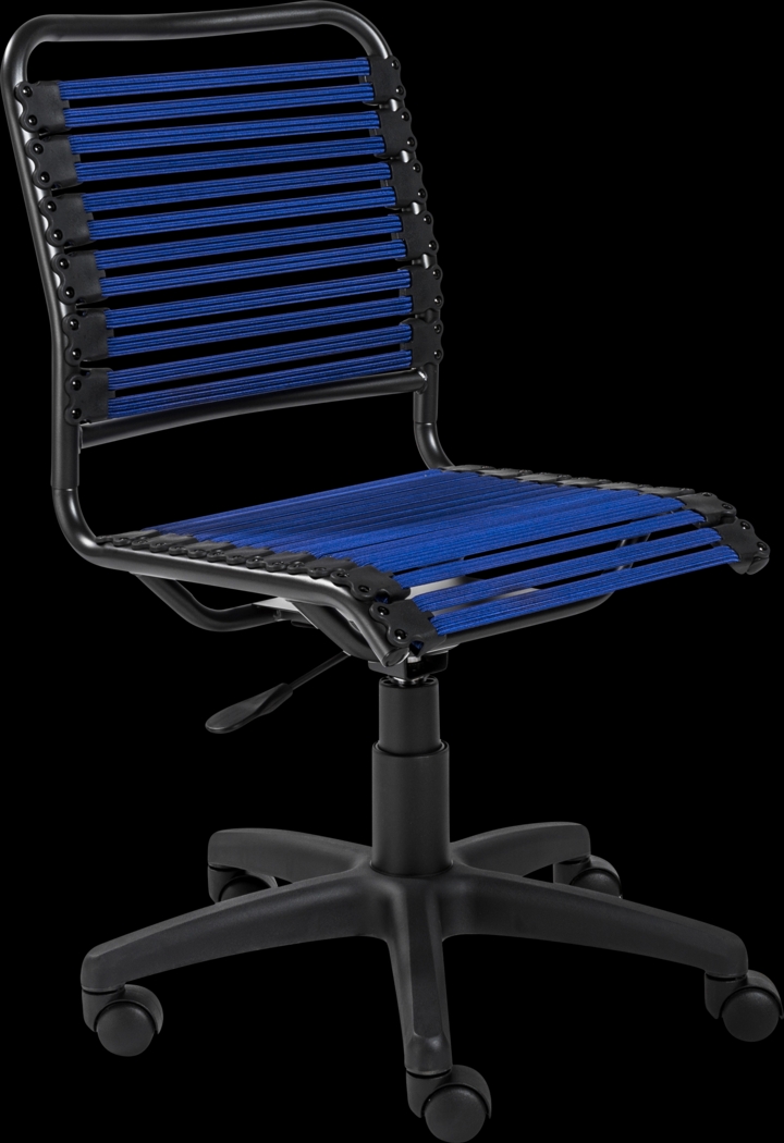 Dyess Blue Office Chair - Thumbnail - Image 3
