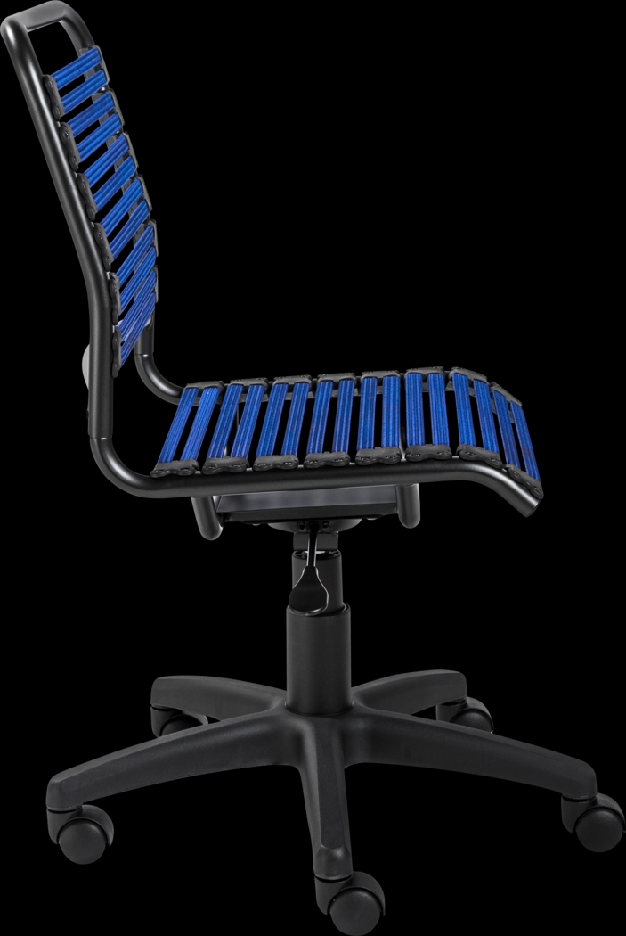 Dyess Blue Office Chair - Thumbnail - Image 4