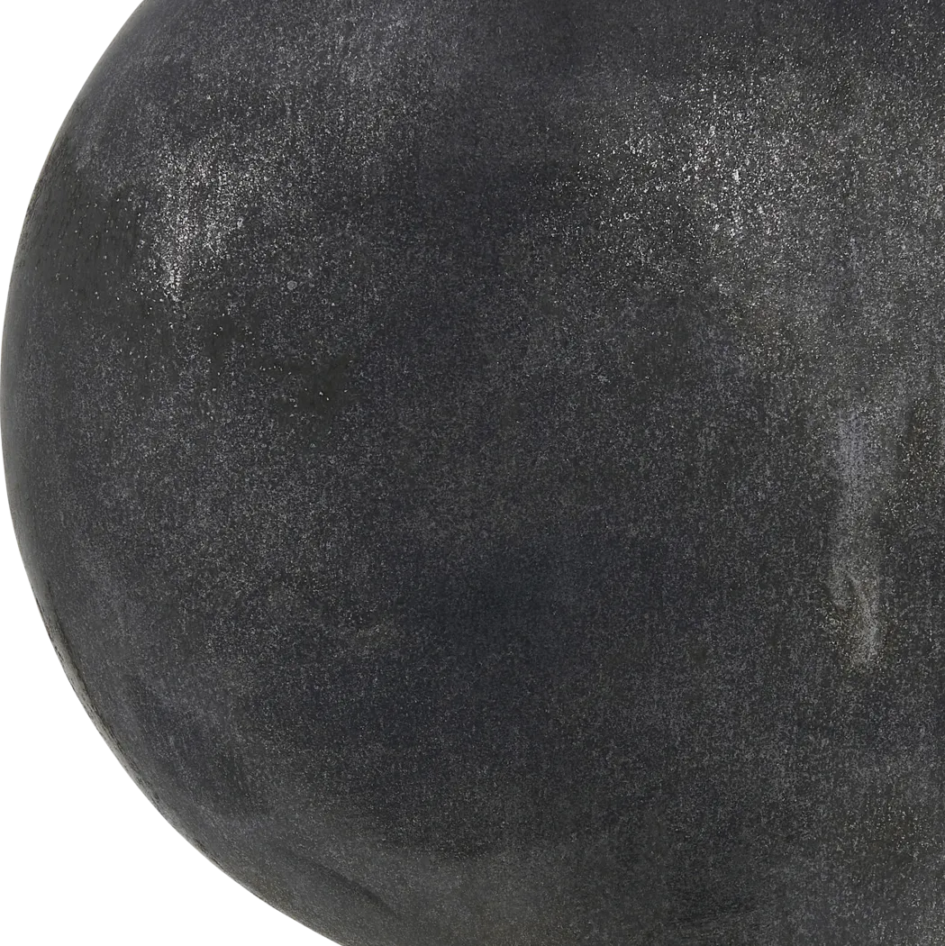 Dyliane Charcoal Outdoor Vase, Set of 3 - Thumbnail - Image 4