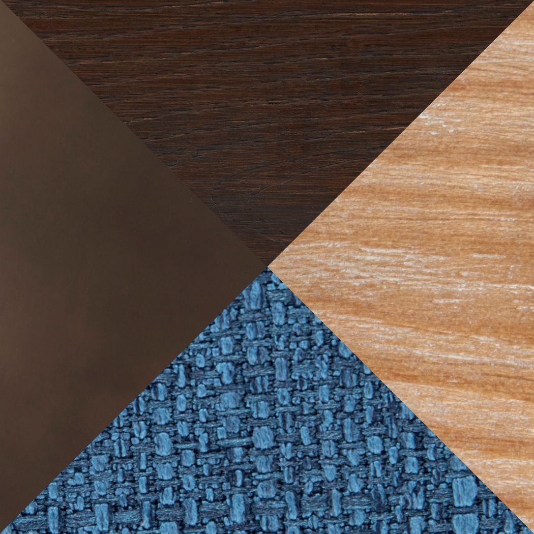 Dyme I Blue 5 Pc Dining Set - Thumbnail - Image 4