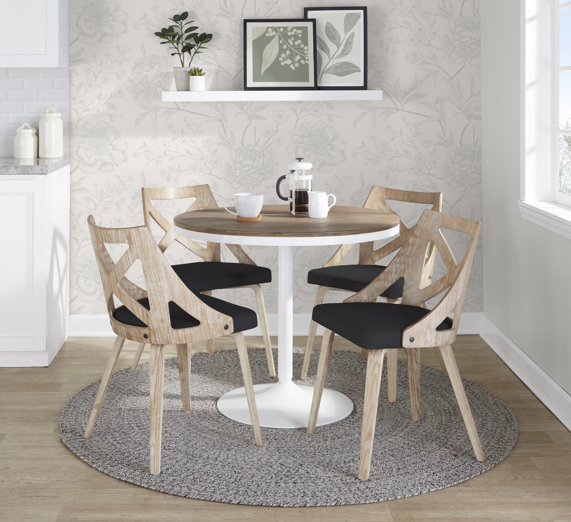 Dyme II Charcoal 5 Pc Dining Set - Thumbnail - Image 2