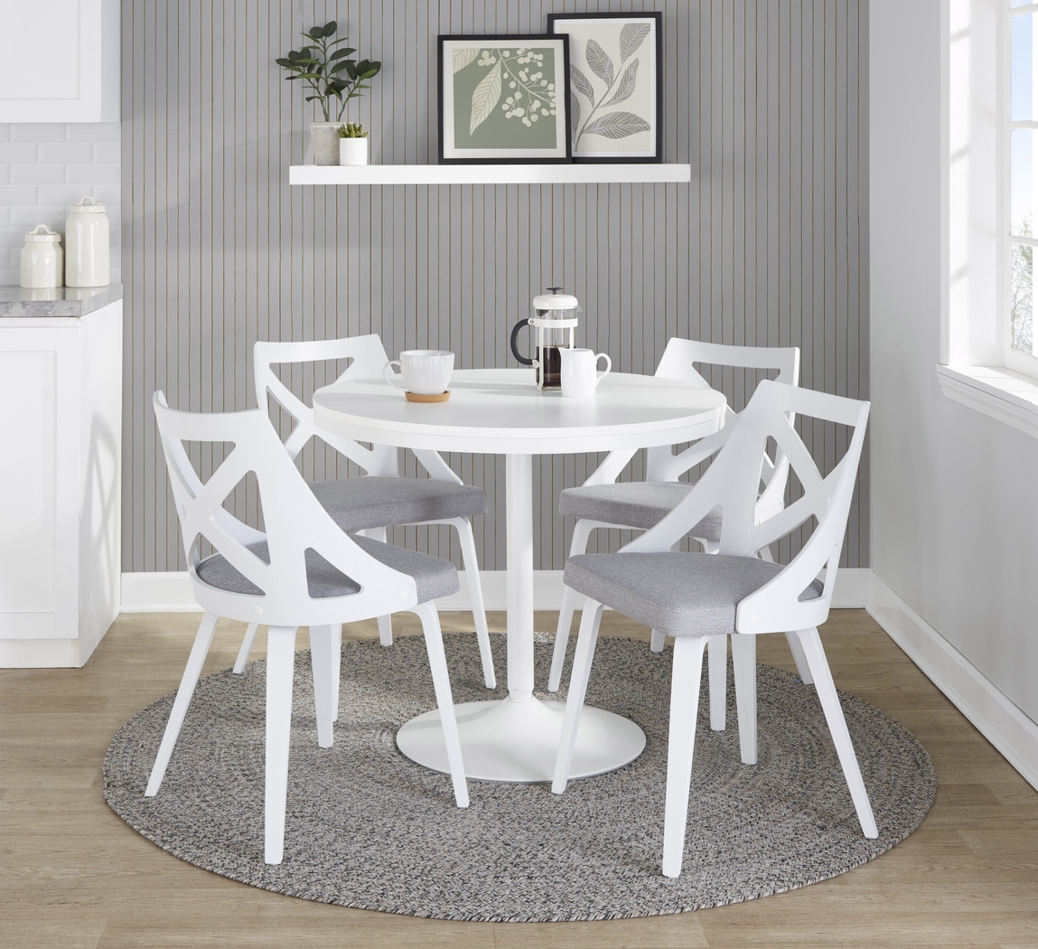 Dyme III Light Gray 5 Pc Dining Set - Thumbnail - Image 2