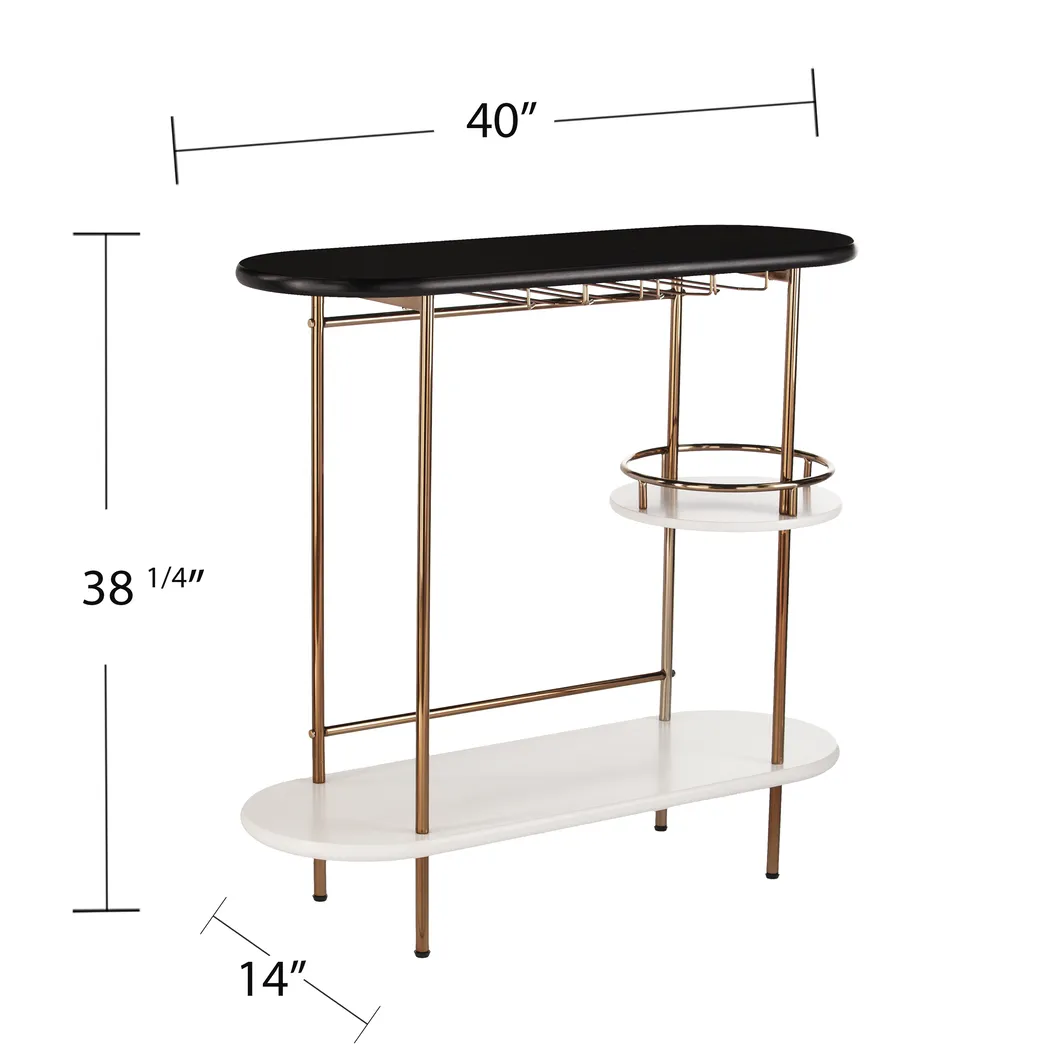 Dyrehaven Black Bar Cart - Image 5