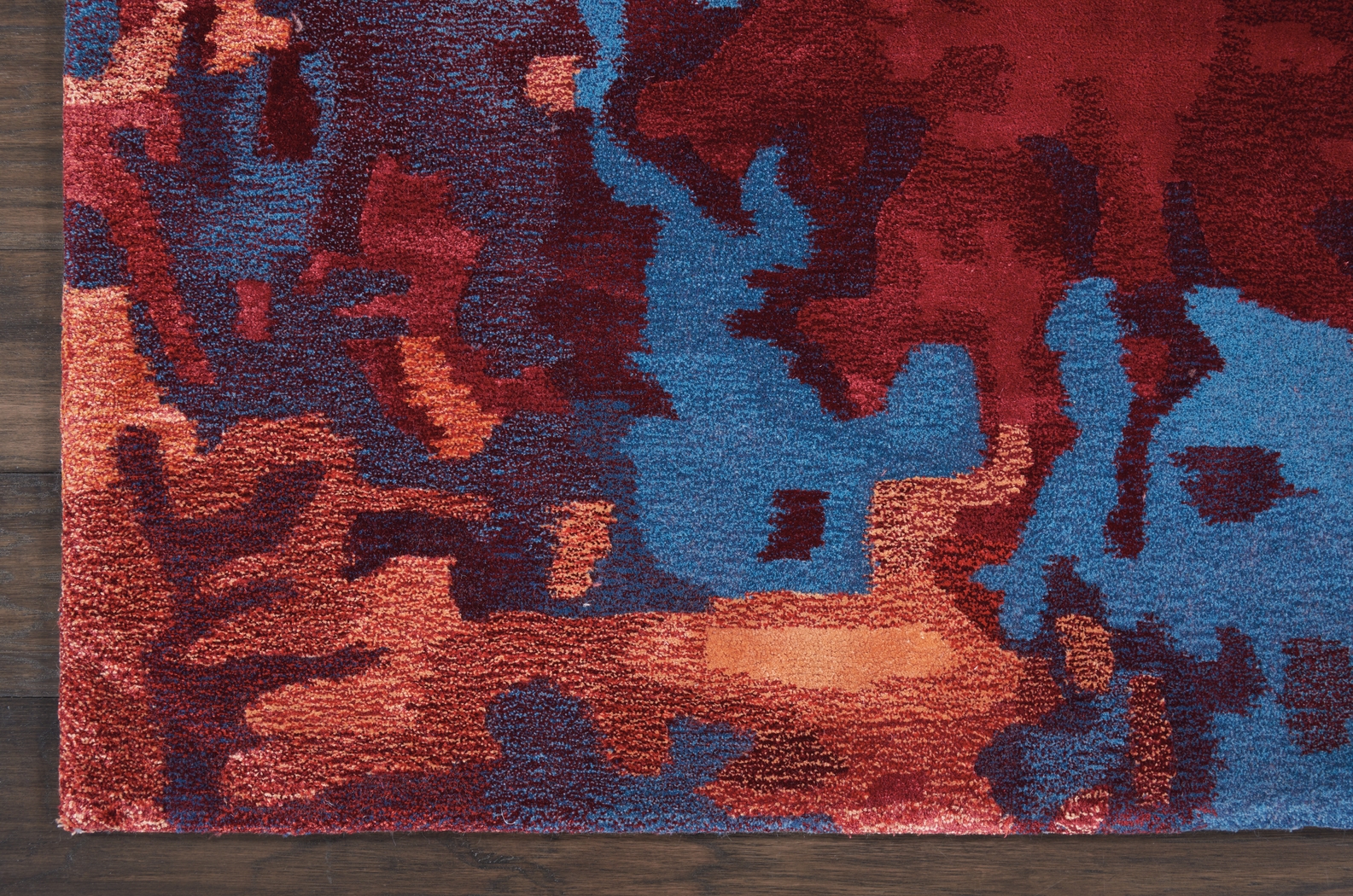 Dysete Blue 5'6 x 7'5 Rug - Thumbnail - Image 3