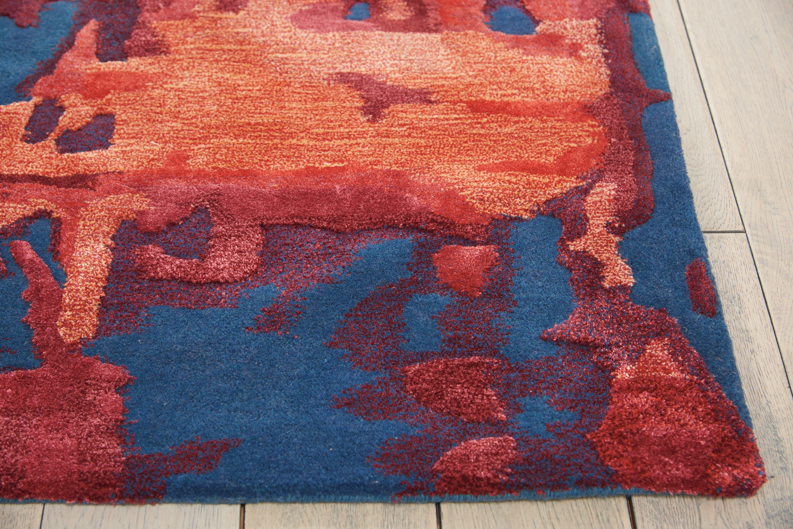 Dysete Blue 7'9 x 9'9 Rug - Thumbnail - Image 4
