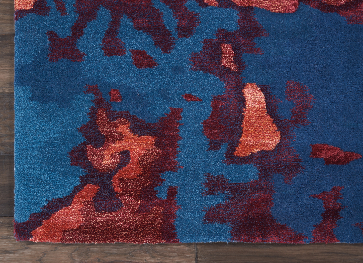 Dysete Blue 8'6 x 11'6 Rug - Thumbnail - Image 3