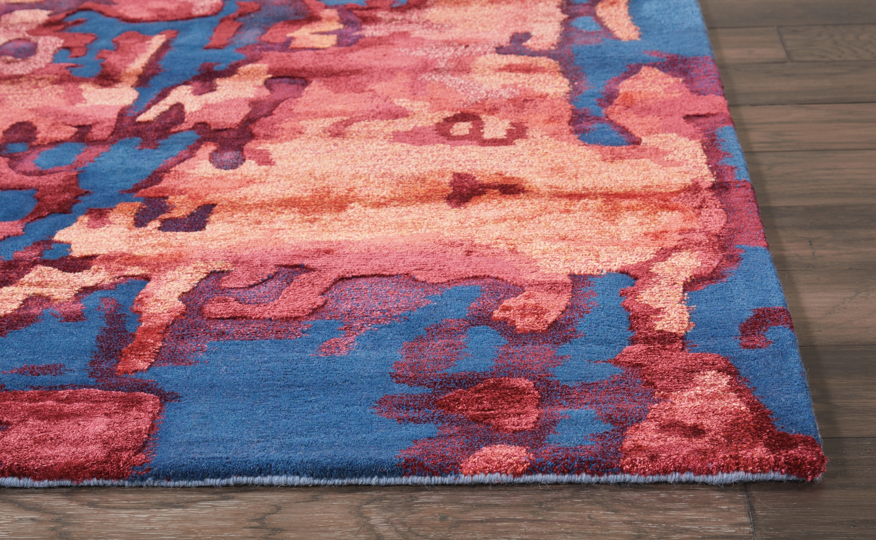 Dysete Blue 8'6 x 11'6 Rug - Thumbnail - Image 4