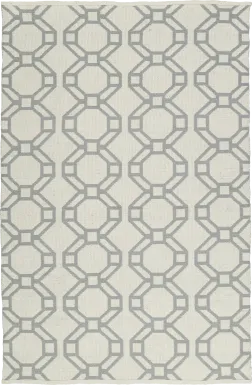 Alaric Gray 5' x 7'6 Indoor/Outdoor Rug