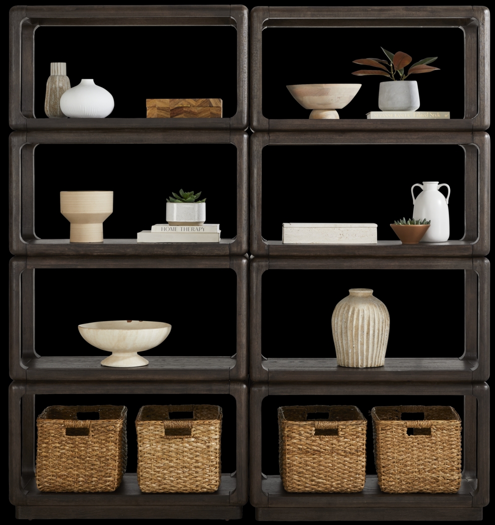 Eaglebrooke Brown 2 Pc Bookcase Set - Thumbnail - Image 2