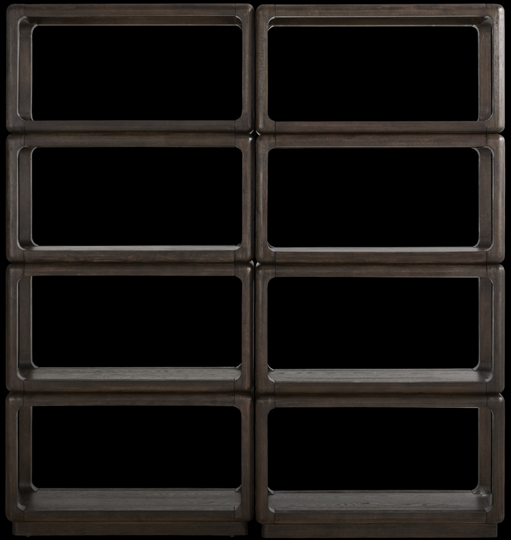 Eaglebrooke Brown 2 Pc Bookcase Set - Thumbnail - Image 1