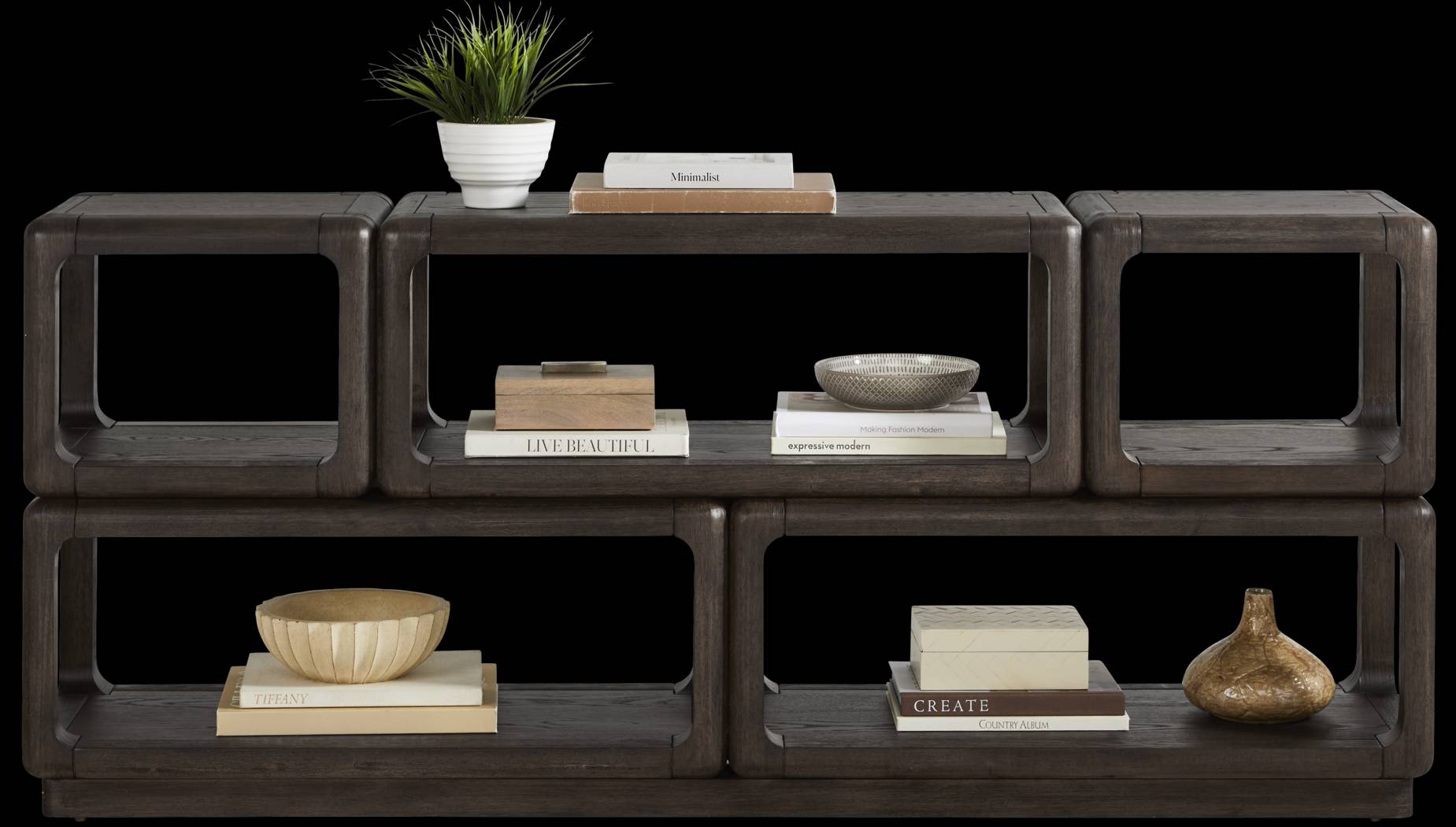 Eaglebrooke Brown 70 in. Credenza - Thumbnail - Image 2