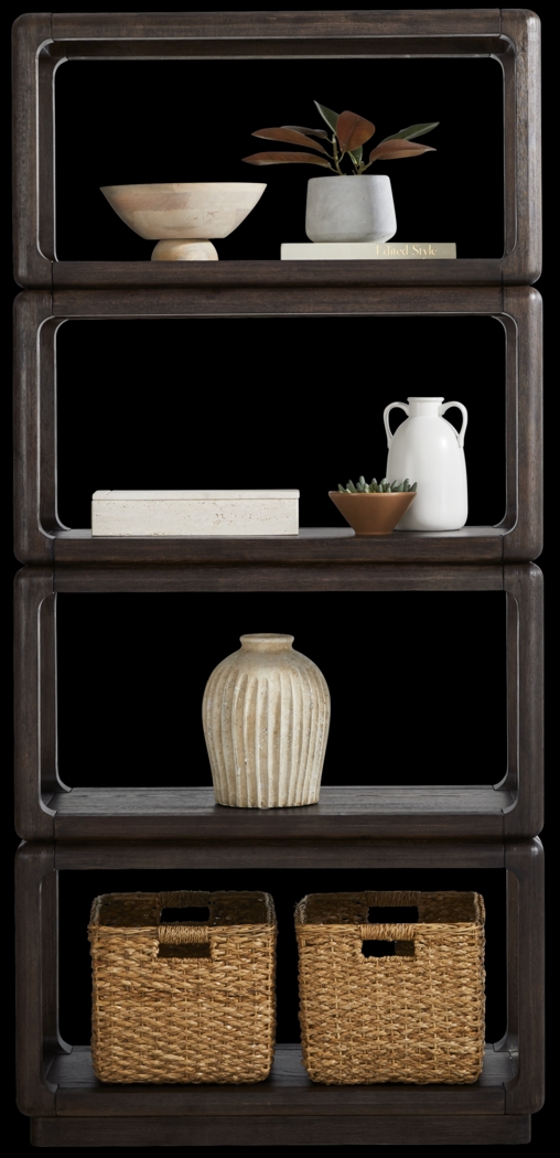 Eaglebrooke Brown Bookcase - Thumbnail - Image 2