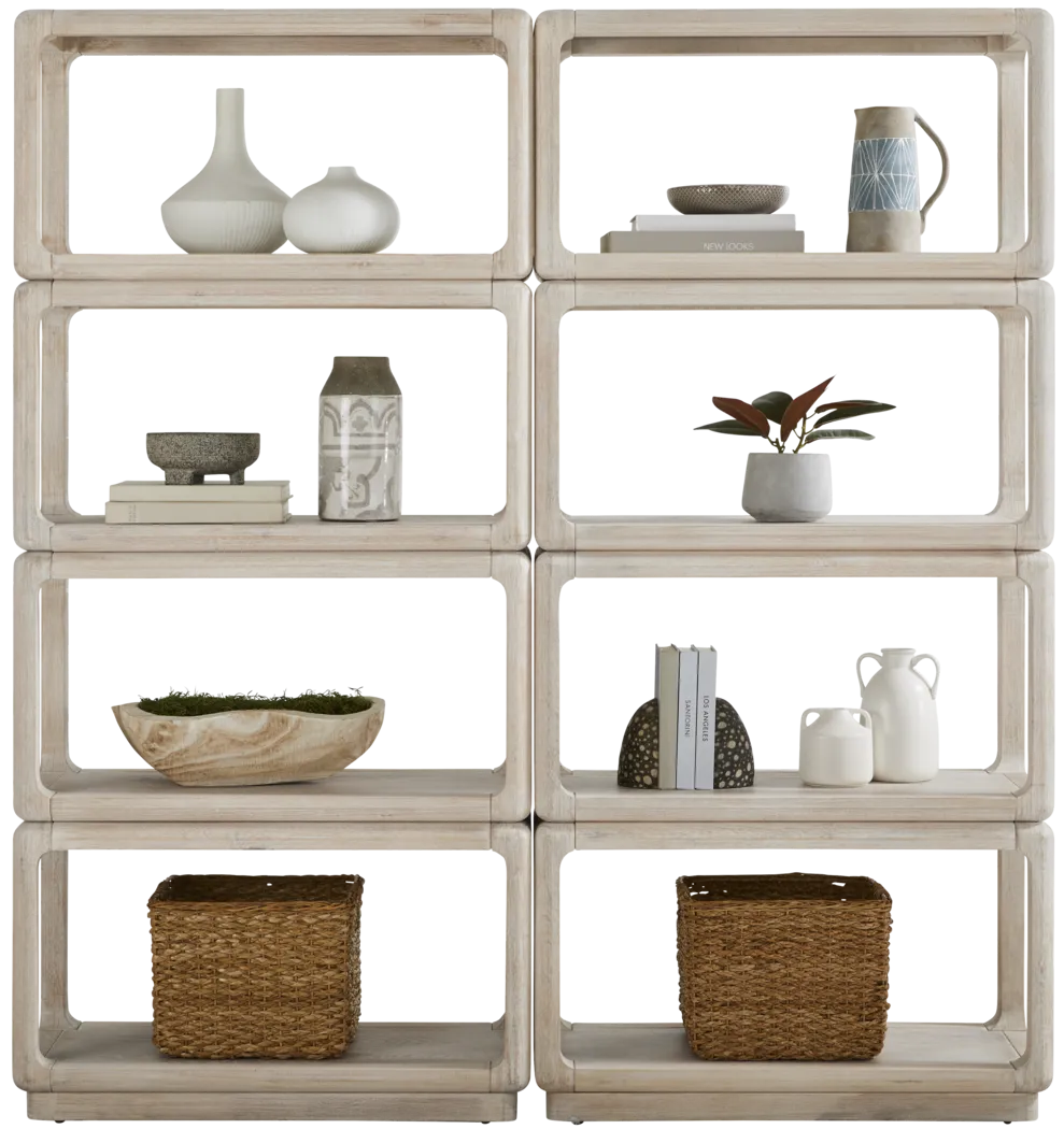 Eaglebrooke Natural 2 Pc Bookcase Set - Thumbnail - Image 2