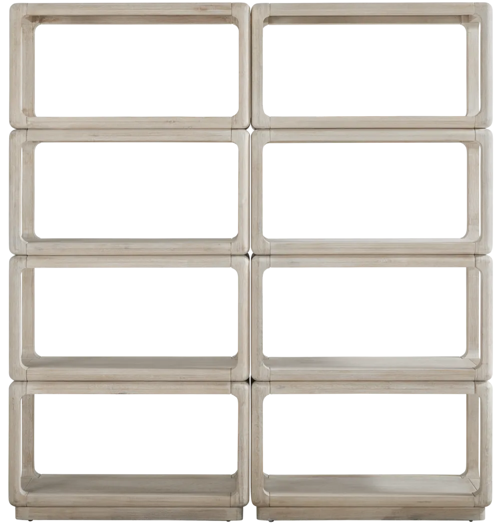 Eaglebrooke Natural 2 Pc Bookcase Set - Thumbnail - Image 1