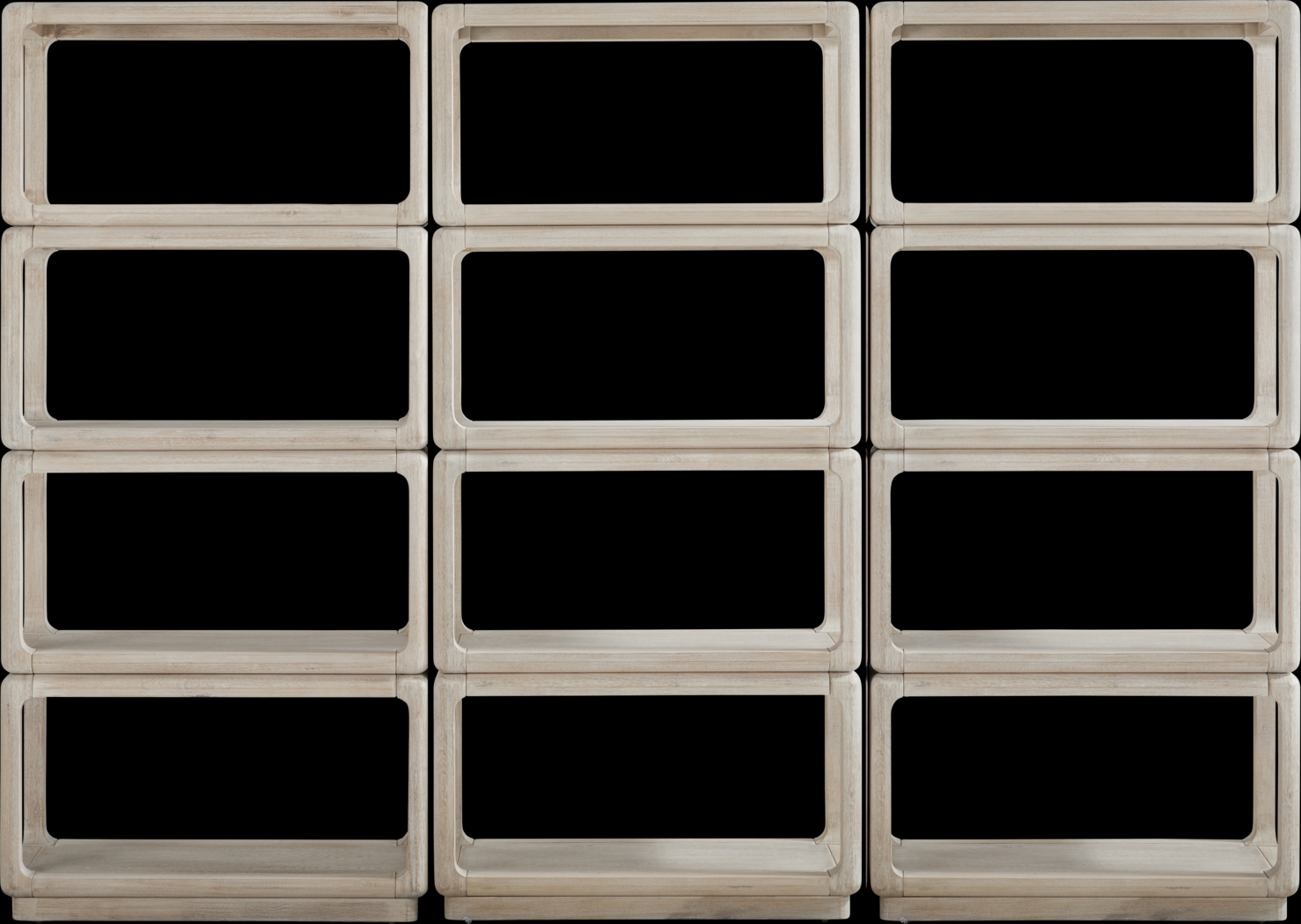 Eaglebrooke Natural 3 Pc Bookcase Set - Thumbnail - Image 1