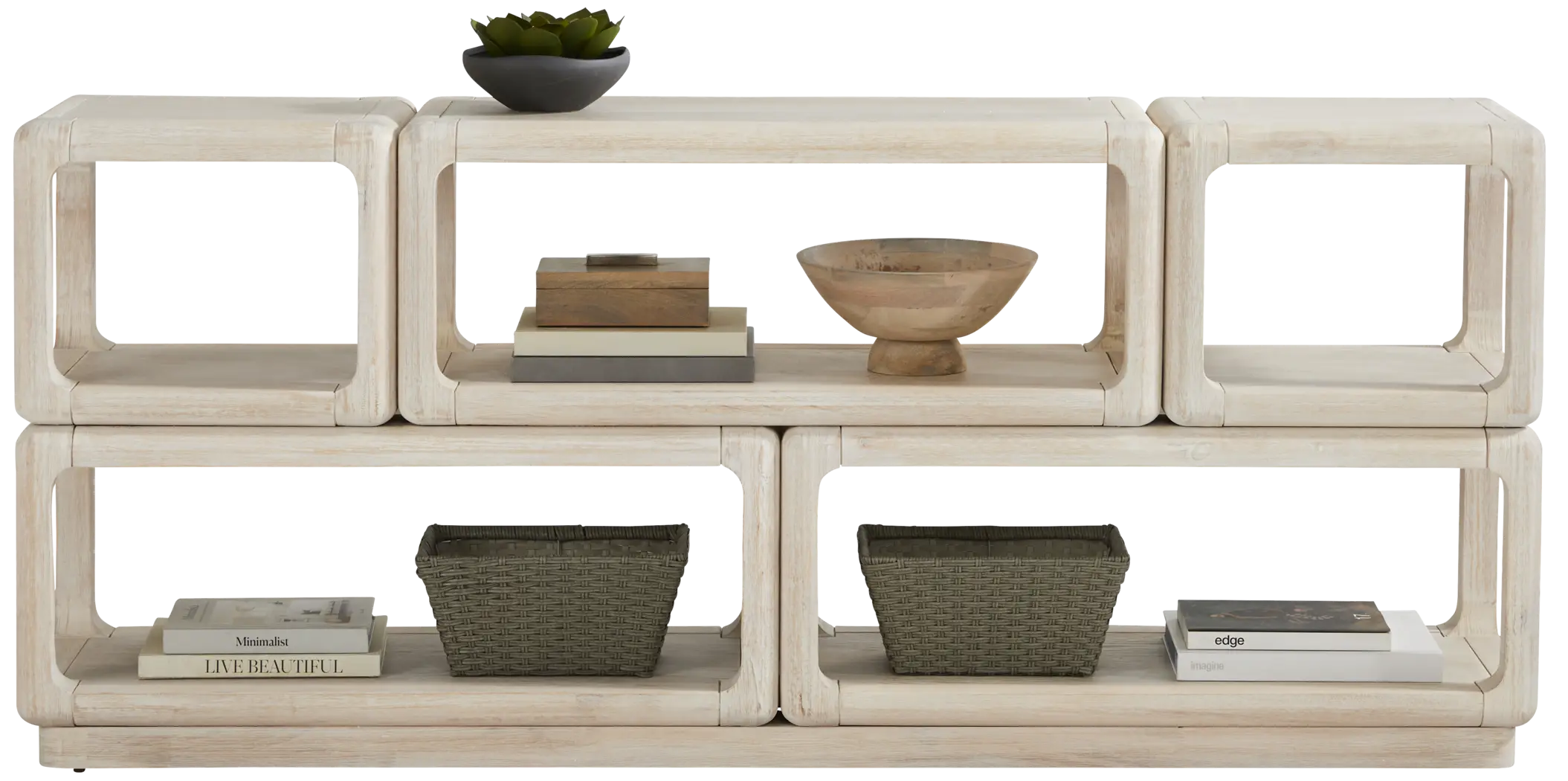 Eaglebrooke Natural 70 in. Credenza - Thumbnail - Image 2