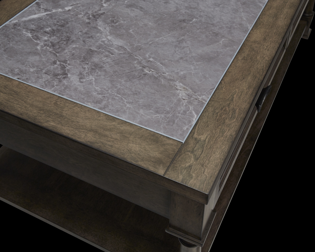 Eakins Brown Cocktail Table - Thumbnail - Image 2