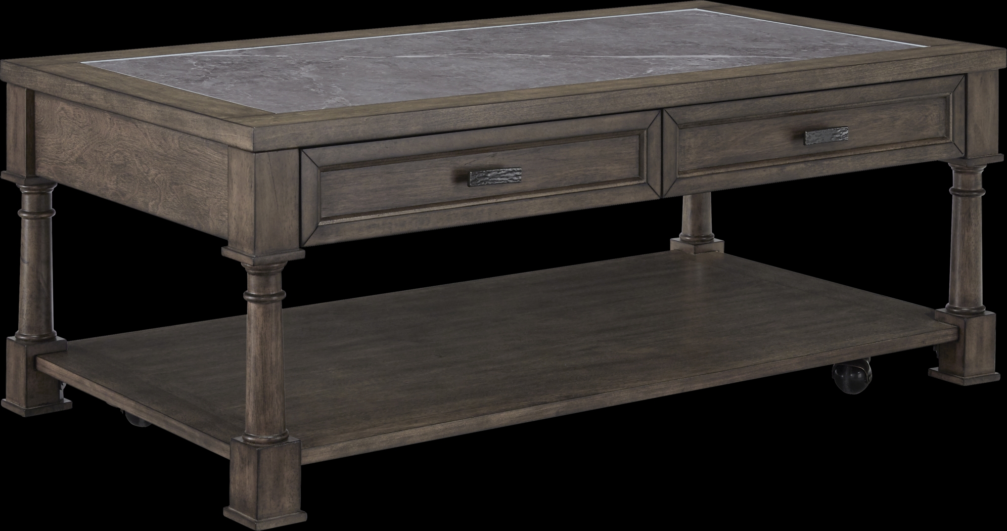 Eakins Brown Cocktail Table - Thumbnail - Image 1