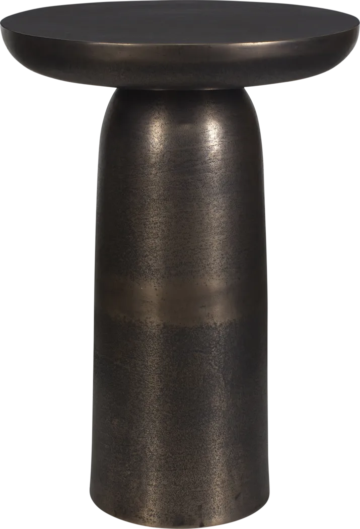 Ealane Bronze Outdoor End Table - Thumbnail - Image 3