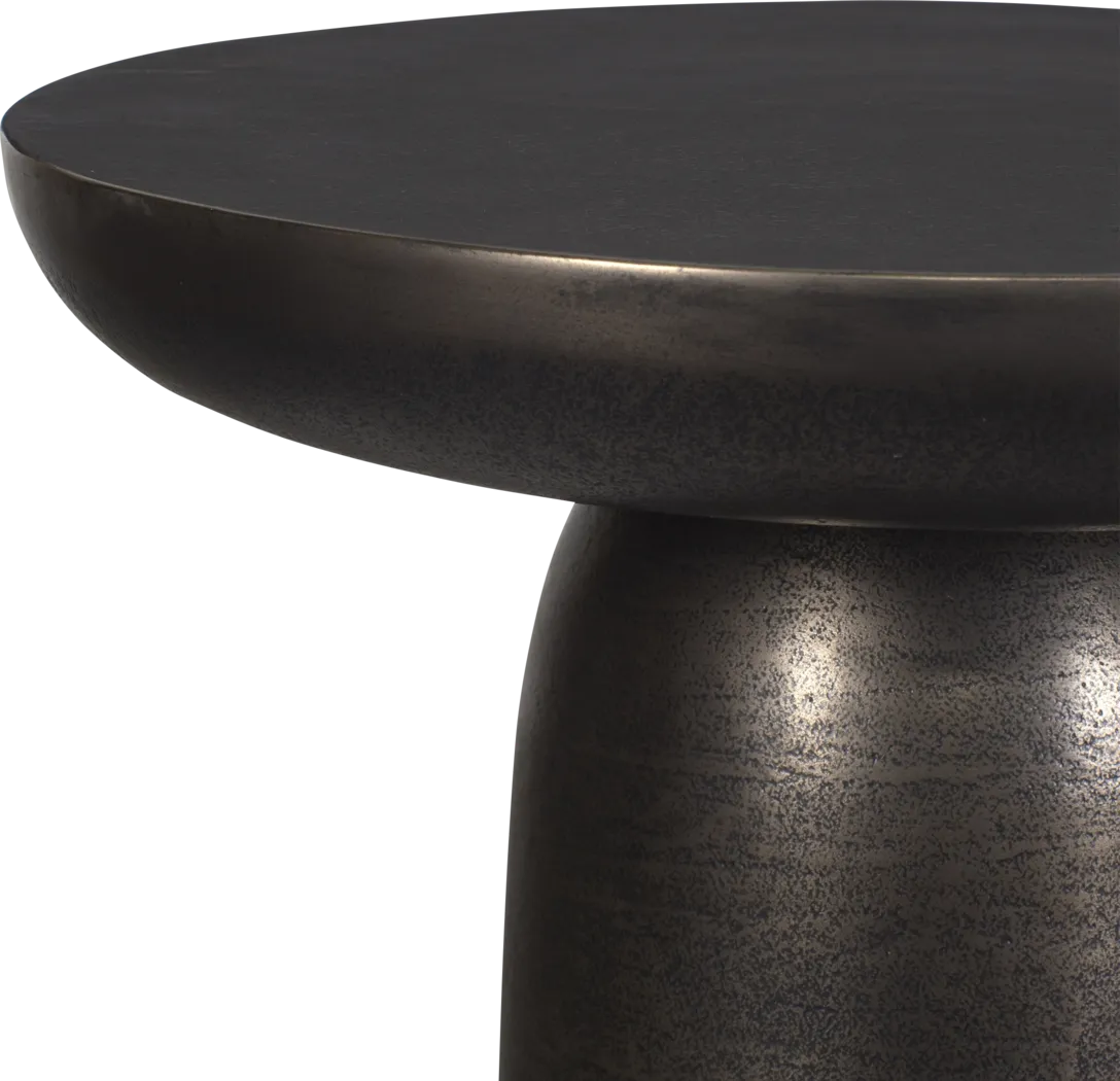 Ealane Bronze Outdoor End Table - Thumbnail - Image 5