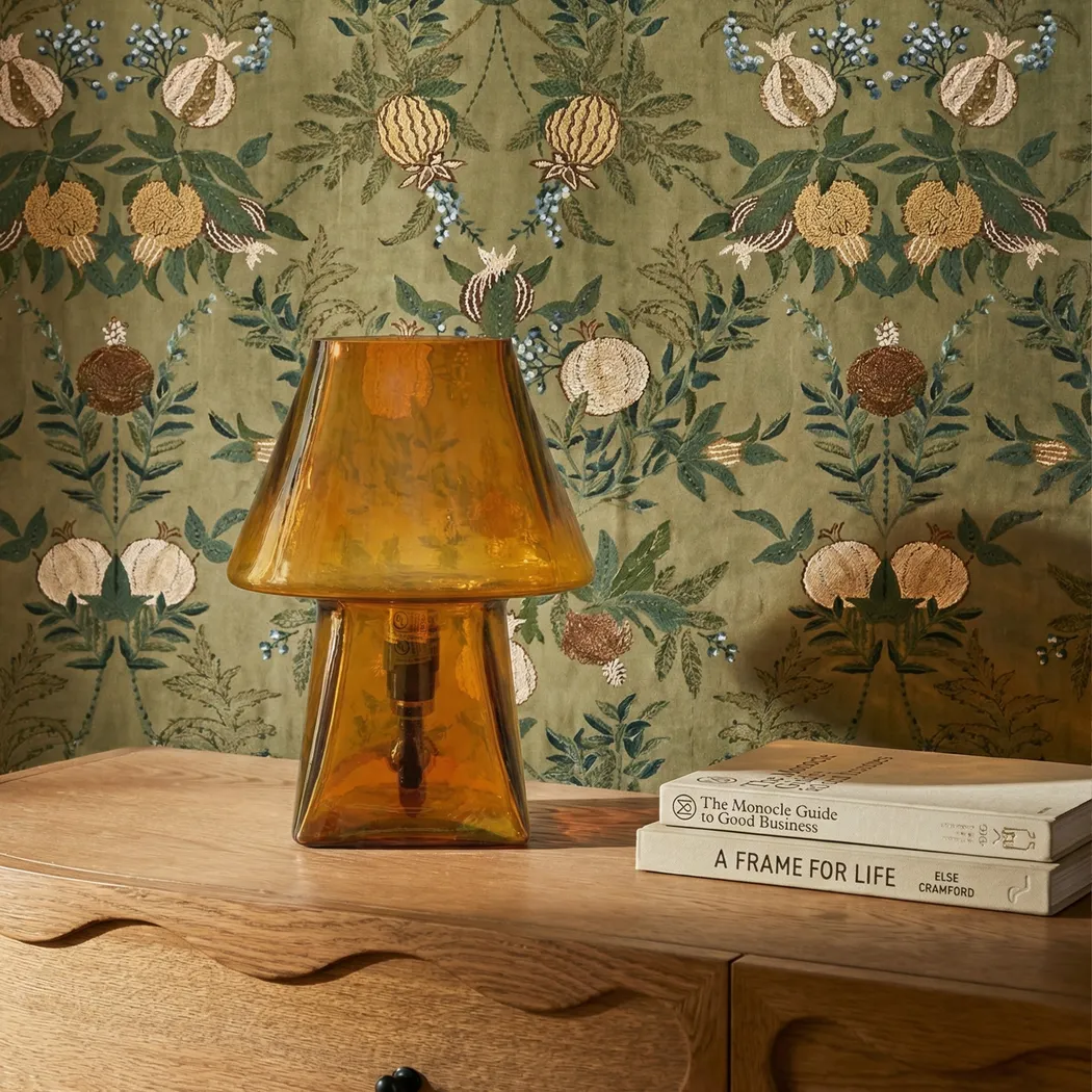Earie Amber Lamp - Thumbnail - Image 2