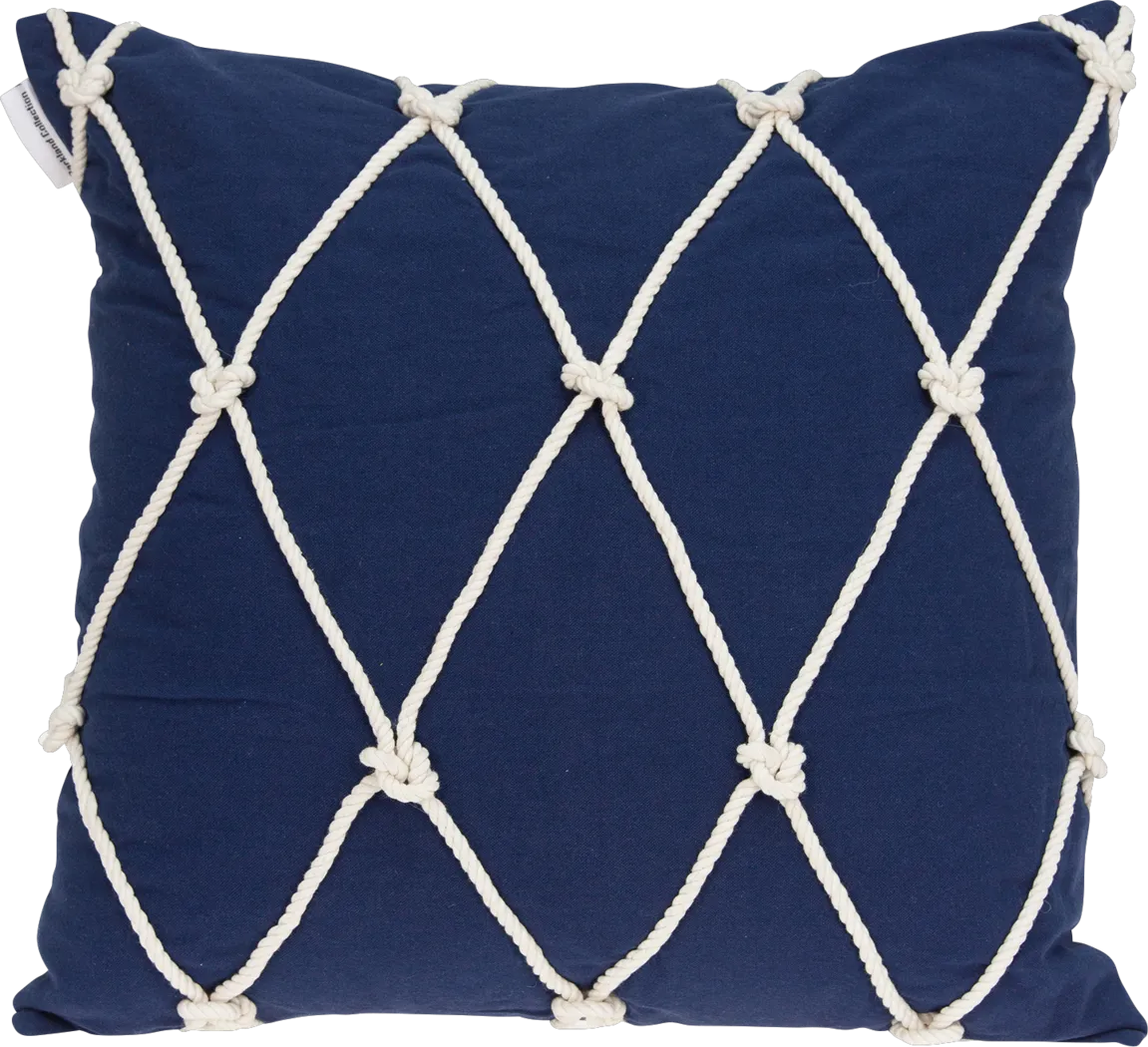 Earla Blue Accent Pillow - Thumbnail - Image 1