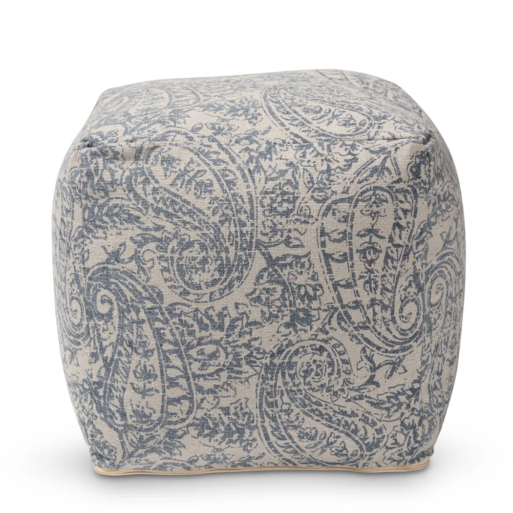 Earleigh Gray Pouf - Thumbnail - Image 2