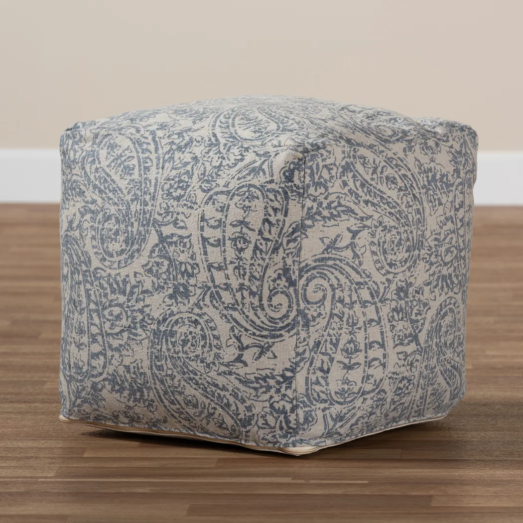 Earleigh Gray Pouf - Thumbnail - Image 5
