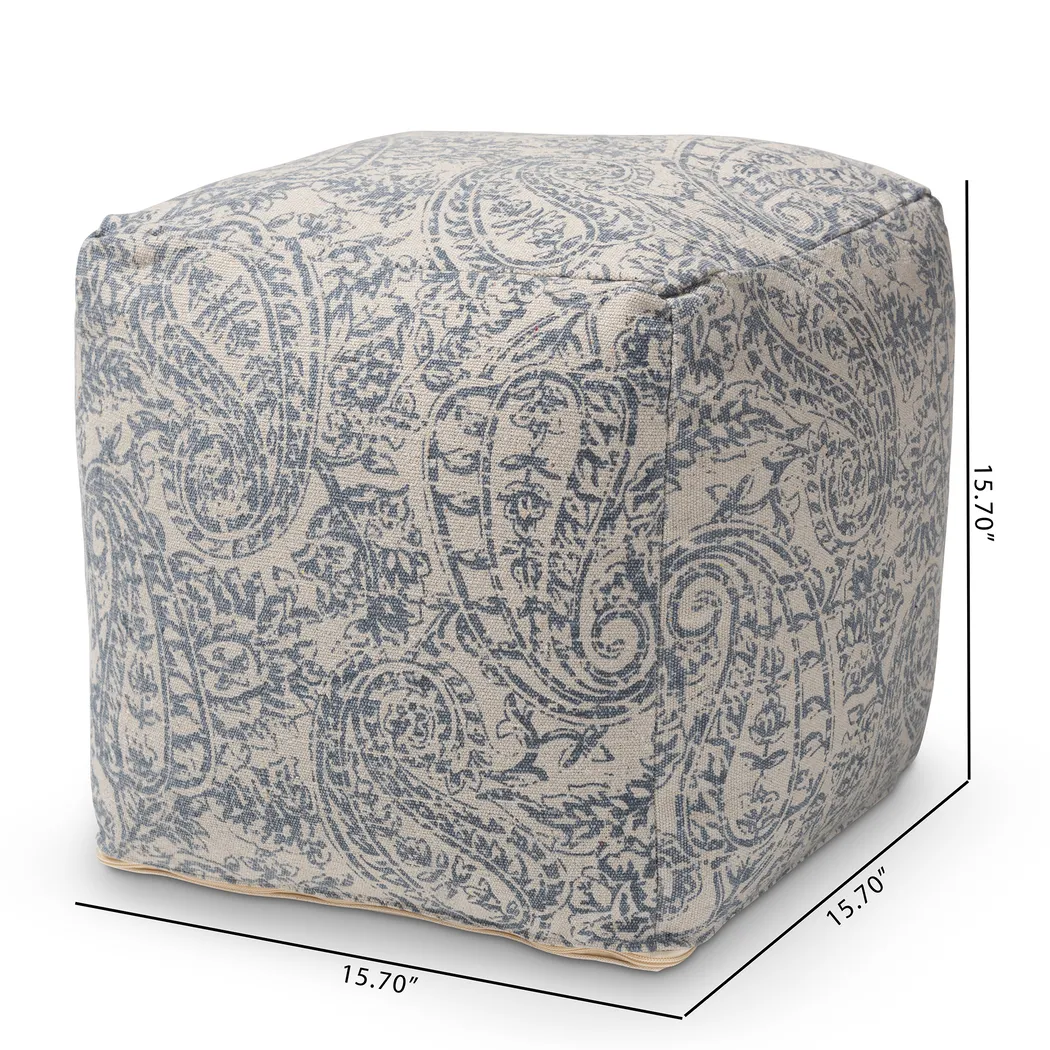 Earleigh Gray Pouf - Thumbnail - Image 6
