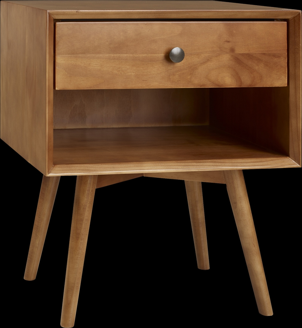 Earlywood Brown Nightstand - Thumbnail - Image 1