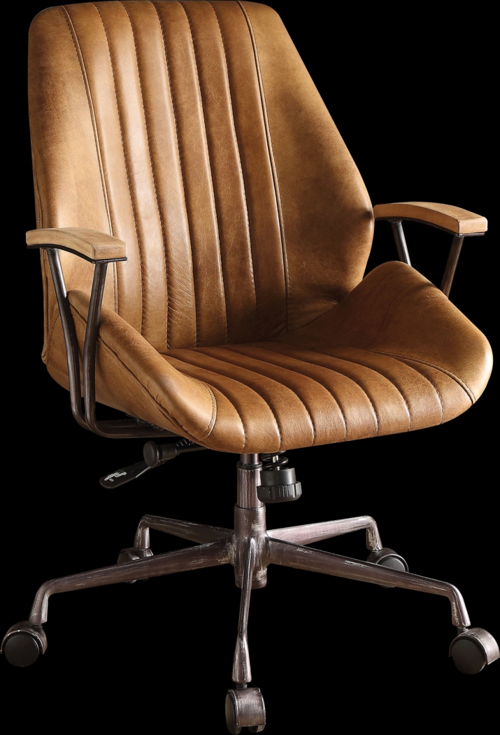 Earnest Tan Desk Chair - Thumbnail - Image 1
