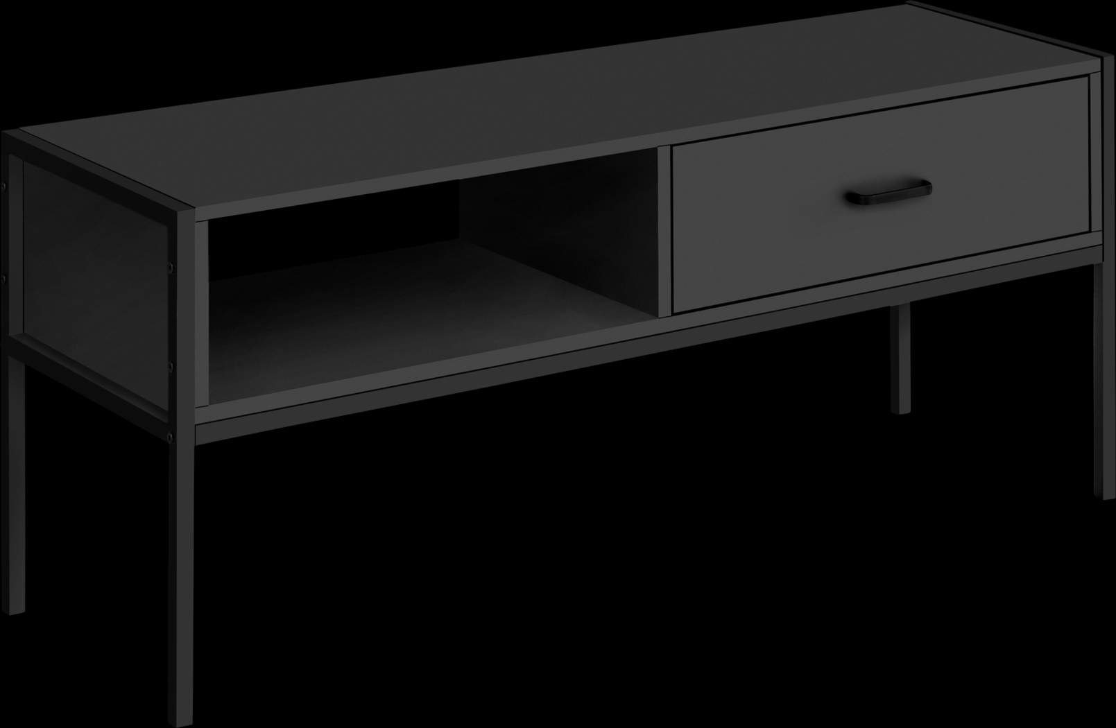 Easement Black 47 in. Console - Thumbnail - Image 1
