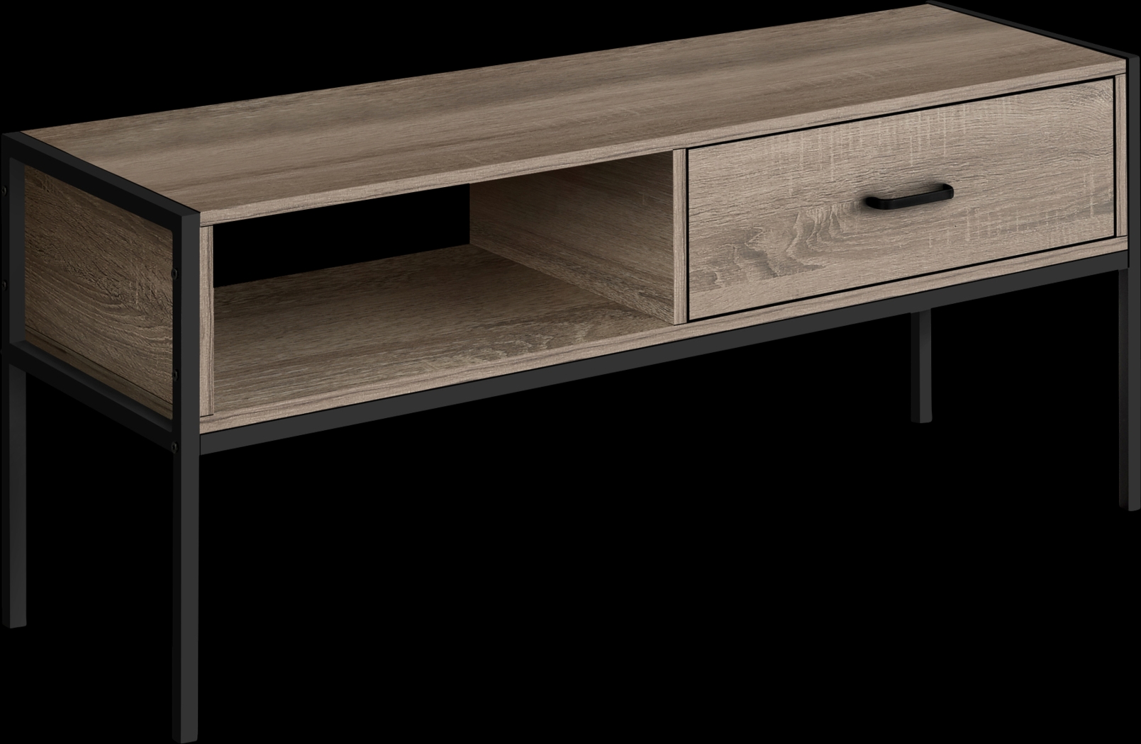 Easement Taupe 47 in. Console - Thumbnail - Image 1