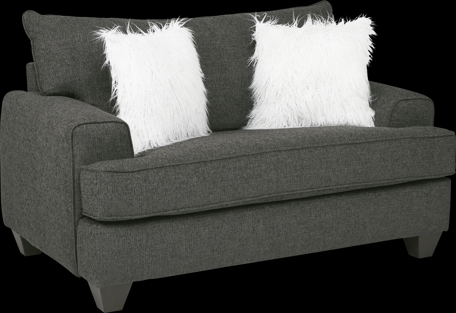 East Bank Black Gel Foam Sleeper Chair - Thumbnail - Image 1