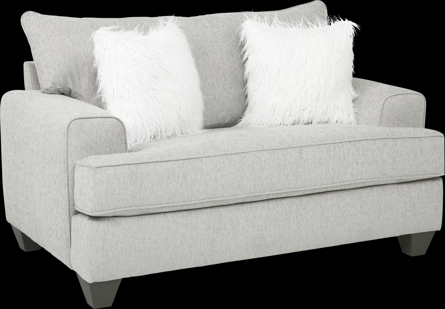 East Bank Gray Sleeper Chair - Thumbnail - Image 1