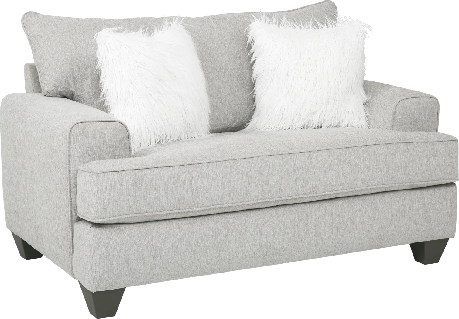 East Bank Gray Gel Foam Sleeper Chair - Thumbnail - Image 1