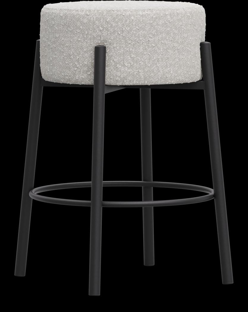 East Hampton Black Counter Height Stool - Thumbnail - Image 1