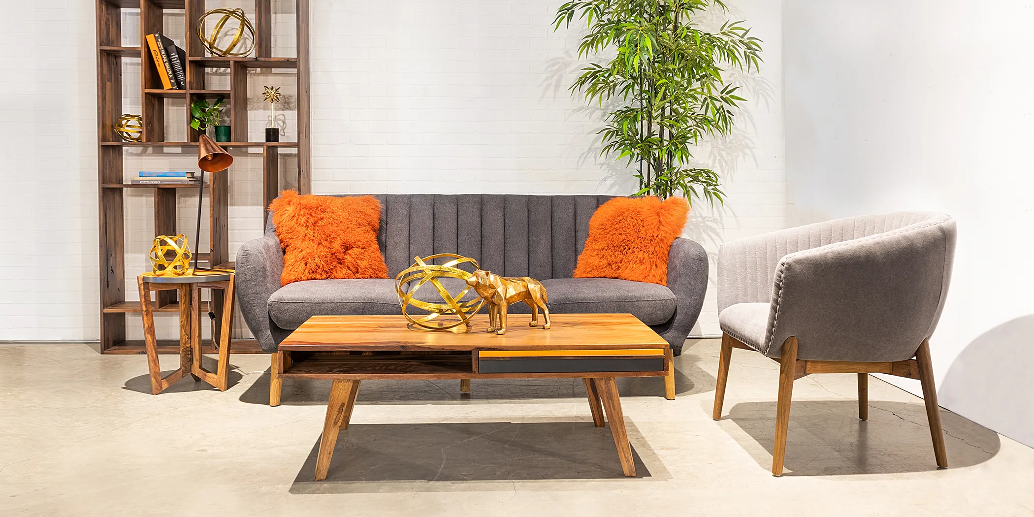 East Madison Gray 10 Pc Living Room - Thumbnail - Image 1