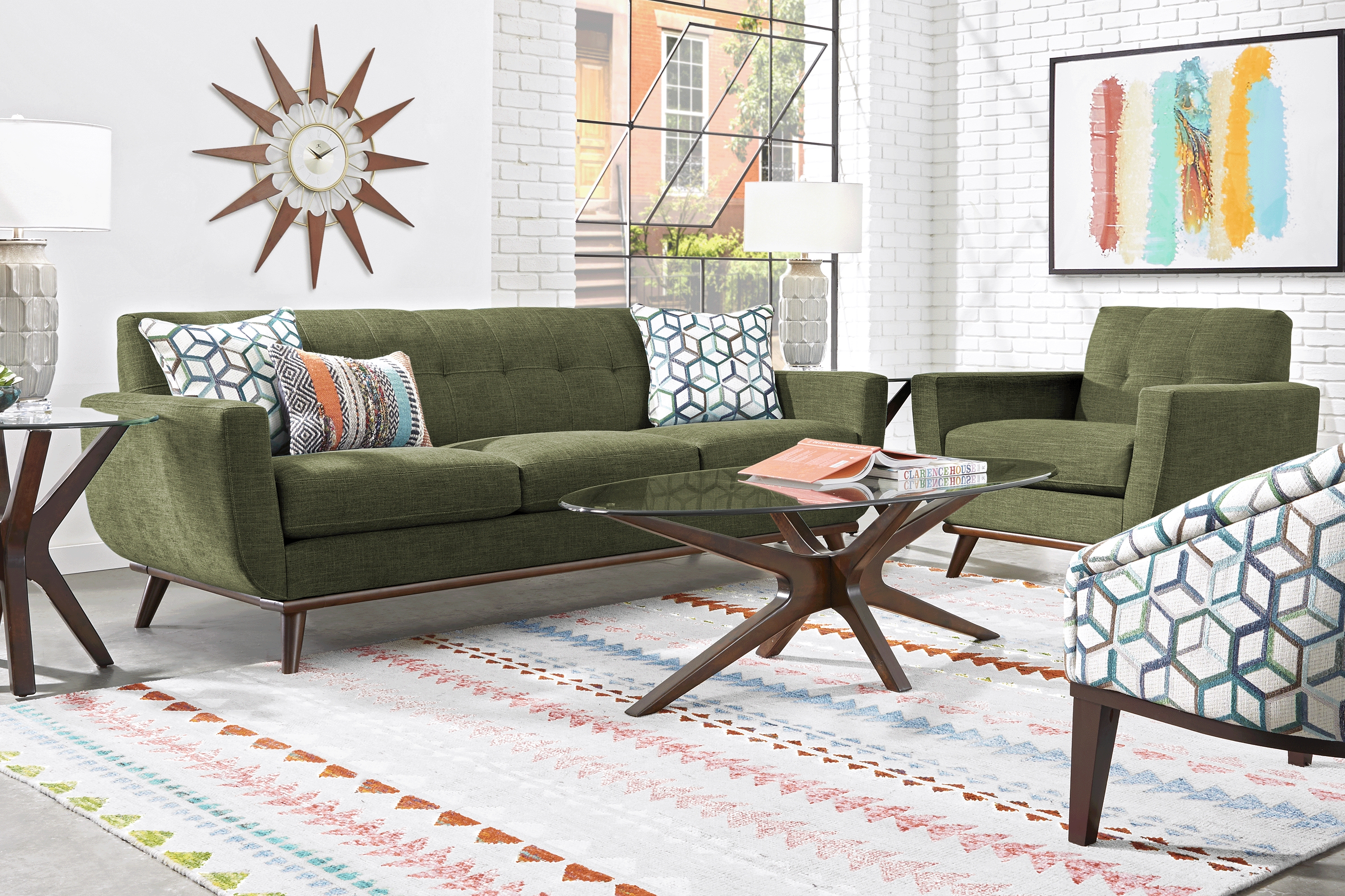 East Side Avocado 3 Pc Living Room - Thumbnail - Image 1