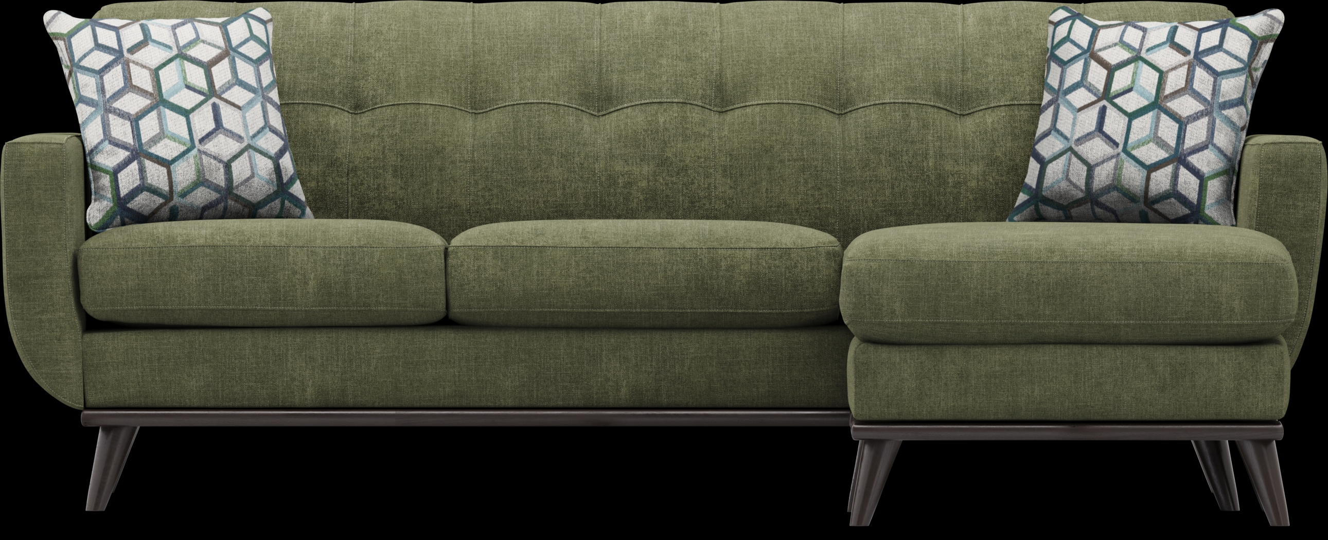 East Side Avocado 4 Pc Sectional Living Room - Thumbnail - Image 3