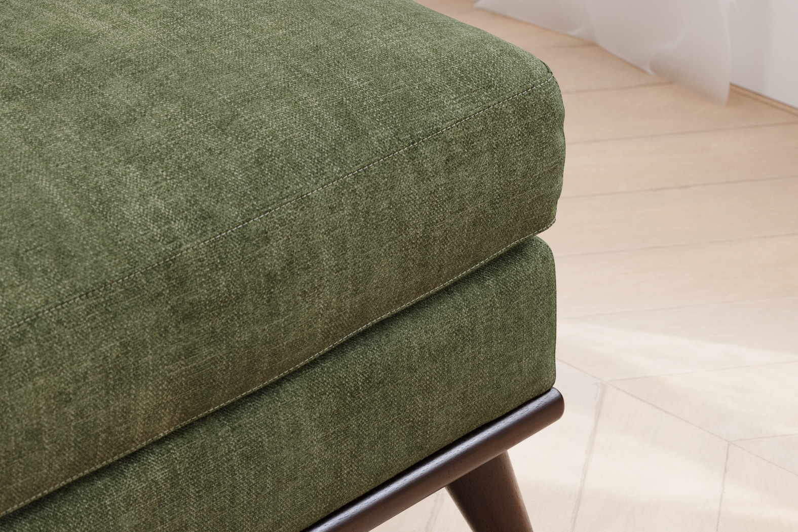 East Side Avocado Ottoman - Thumbnail - Image 4