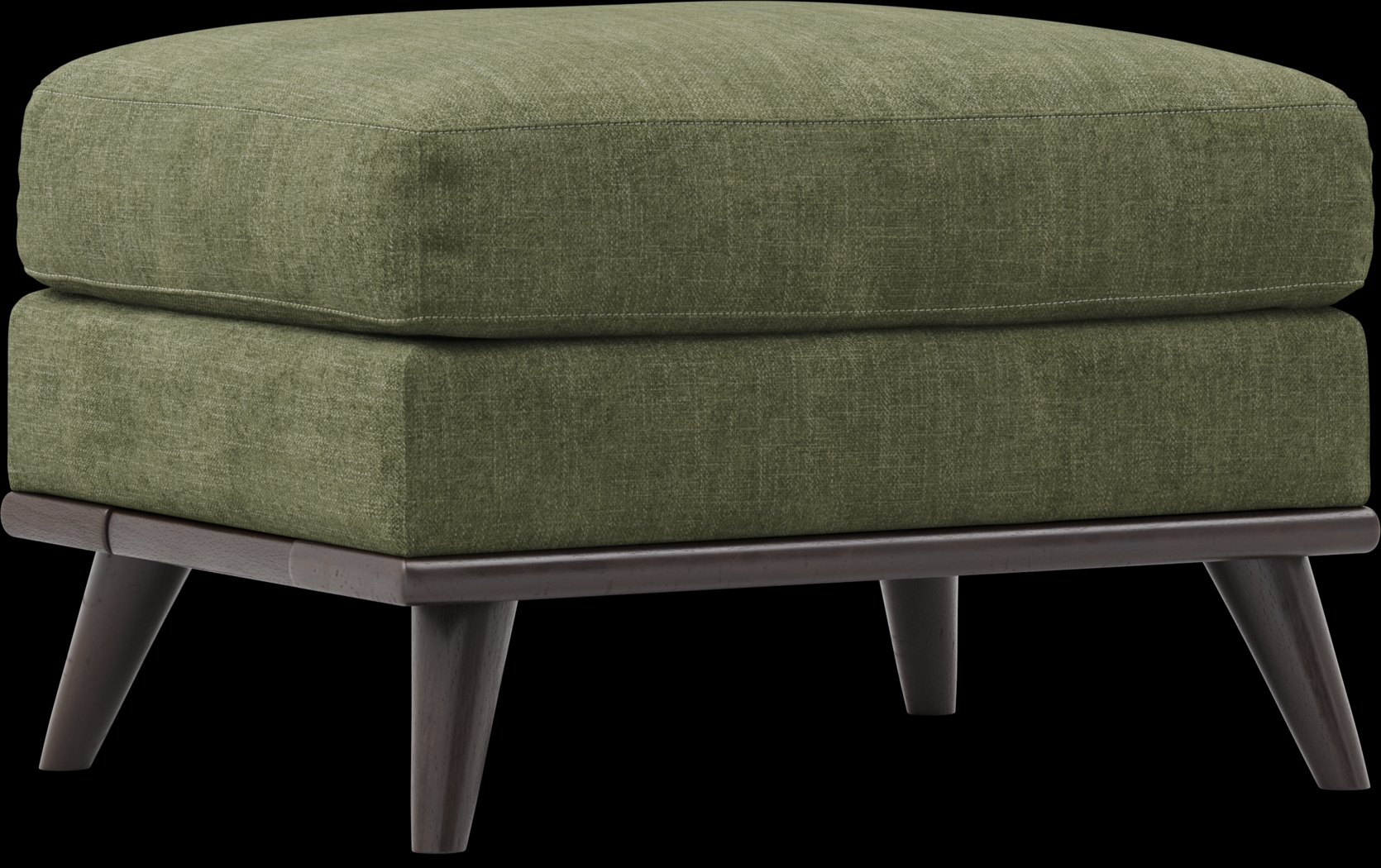East Side Avocado Ottoman - Thumbnail - Image 1