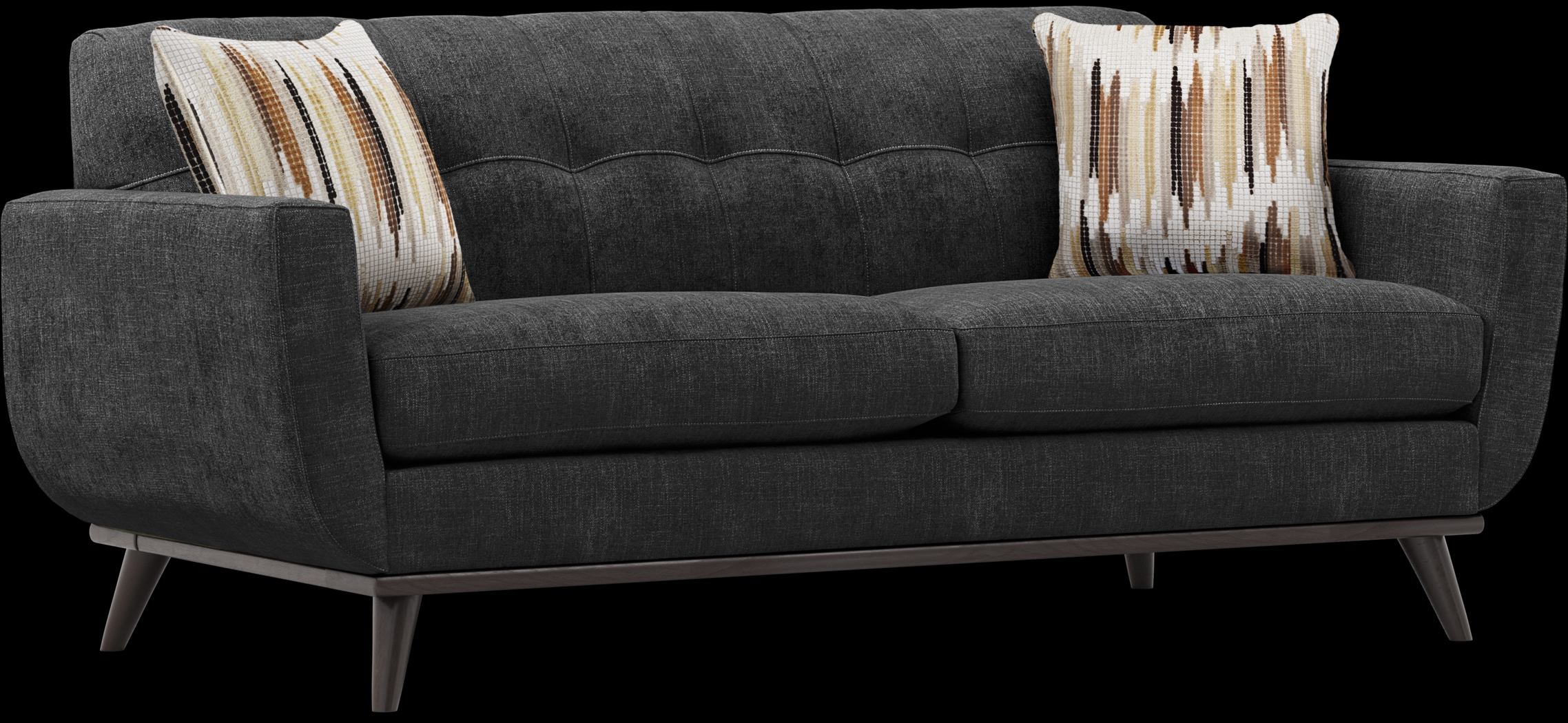 East Side Black Apartment Sofa - Thumbnail - Image 4