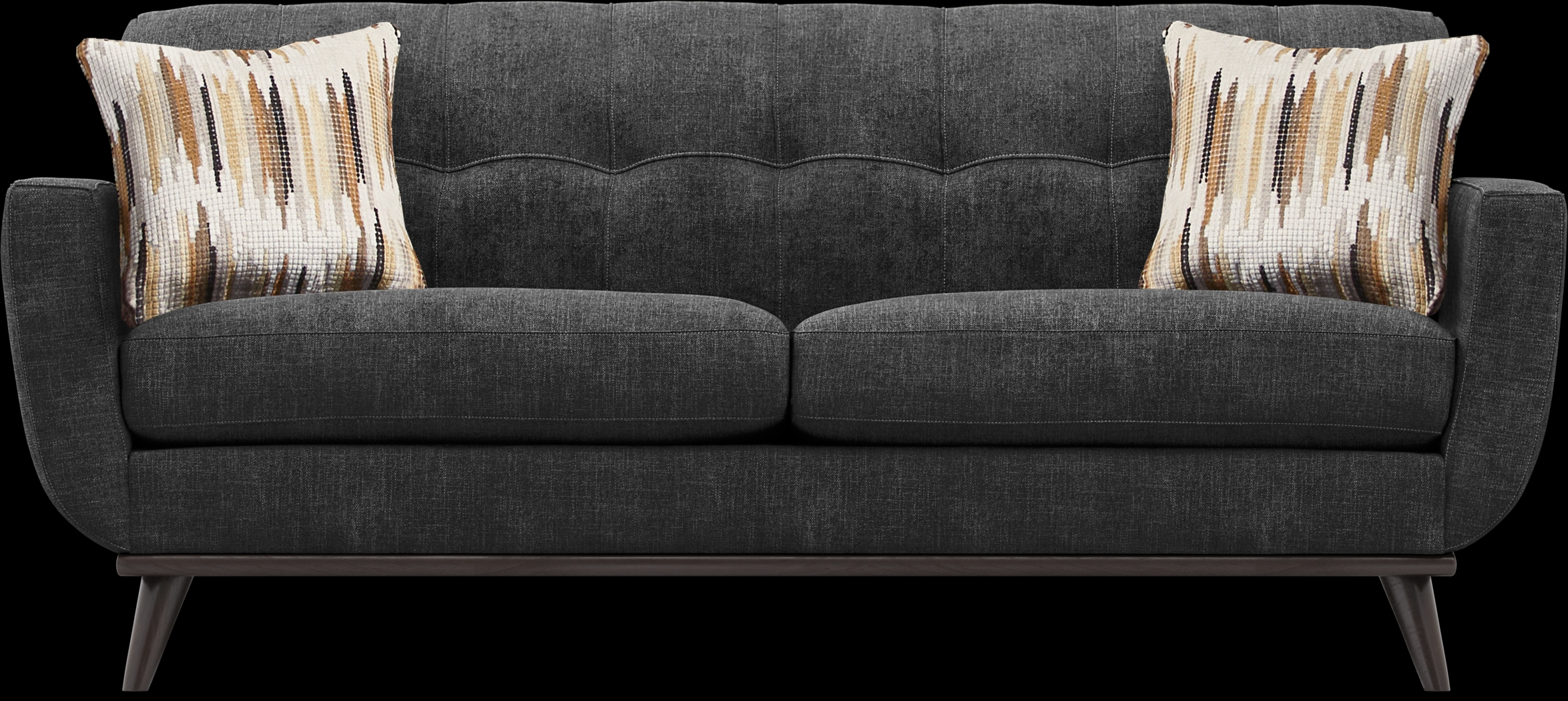 East Side Black Apartment Sofa - Thumbnail - Image 1