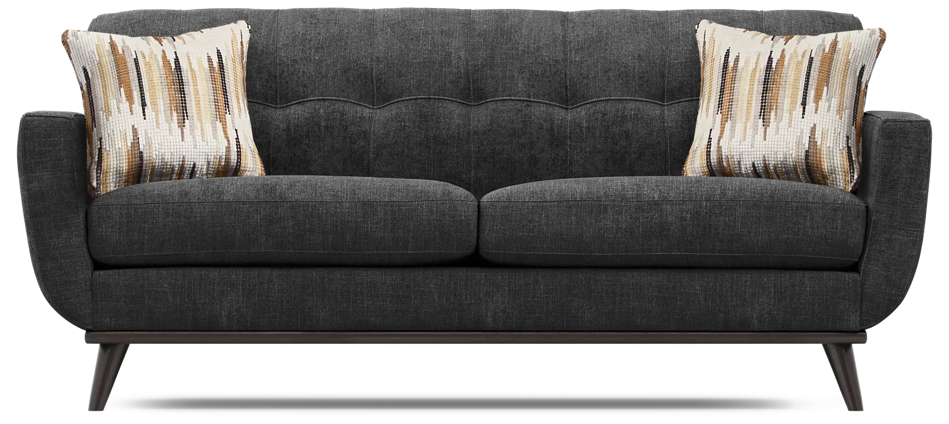black apartment sofa