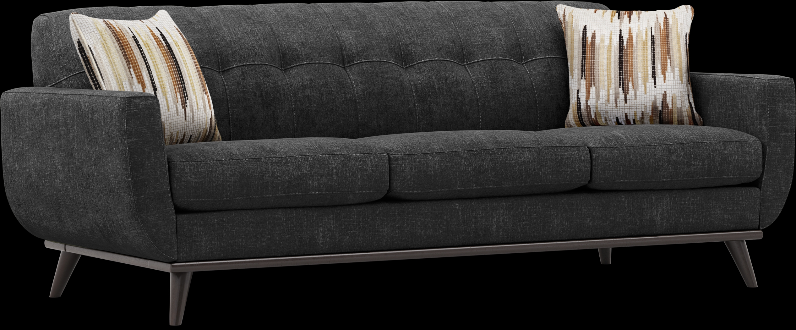 East Side Black 2 Pc Living Room - Thumbnail - Image 3