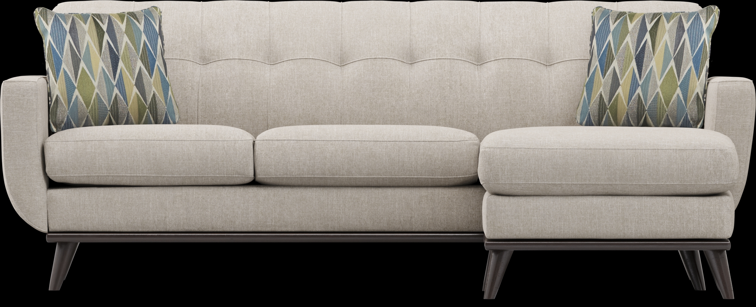 East Side Mushroom 5 Pc Sectional Living Room - Thumbnail - Image 3