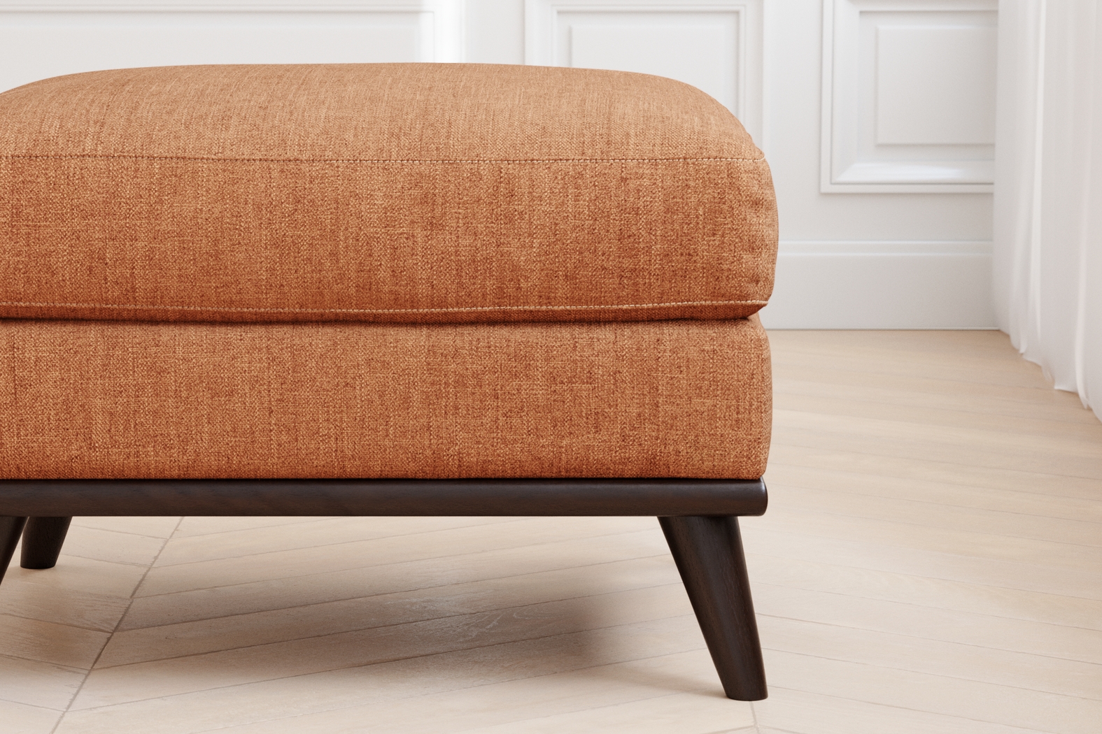 East Side Russet Ottoman - Thumbnail - Image 3